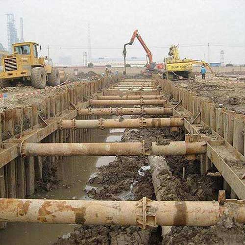 山東巖石建筑工程有限公司:鋼板樁基坑圍堰施工對(duì)周邊環(huán)境有何影響？